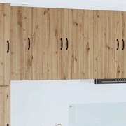 vidaXL Armário de Cozinha Carvalho Artesanal 80 x 31 x 80 cm