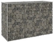 vidaXL Muro gabião com tampas aço galvanizado 150x60x100 cm