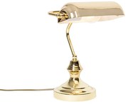 Candeeiro de Mesa Clássico/Candeeiro de Escrivão Latão - Banker