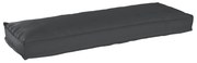 vidaXL Almofada Preto 120 x 40 x 8 cm Tecido Oxford