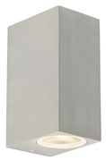 Candeeiro de Parede Moderno Alumínio 2 Luzes IP44 - Baleno Design,Moderno
