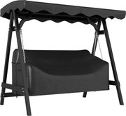 Outsunny Capa para balanço de 3 lugares, capa impermeável, resistente ao vento e aos raios UV, tecido Oxford 420D | Aosom Portugal