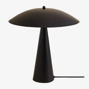 Lâmpada De Mesa Em Ferro Irune Preto - Sklum