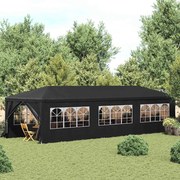 vidaXL Tenda para festas 3x9 m antracite