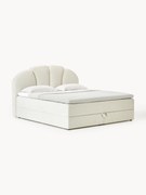 Cama boxspring com arrumação Romia