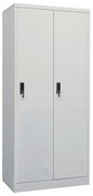 vidaXL Roupeiro 80x50x180 cm aço cinzento-claro