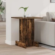 vidaXL Mesa de apoio Carvalho Defumado 44,5 x 45 x 55 cm
