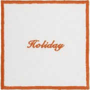 Bases para copos em algodão Holiday, conjunto de 4