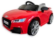 Carro elétrico para crianças AUDI TT RS 12V 2.4G Vermelho