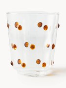 Copos em vidro de borosilicato artesanais Nob, conjunto de 2