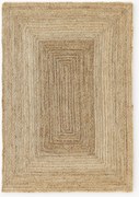 Tapete em juta artesanal Sharmila