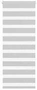 vidaXL Cortina de zebra 65x150 cm largura do tecido 60,9 cm poliéster