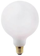 Dimmable LED Bulb G125 E27 6W 2700K White Matt