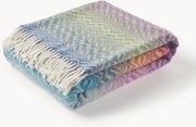 Manta em lã com franjas Bastien