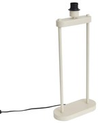 Candeeiro de mesa moderno bege - Thijmen