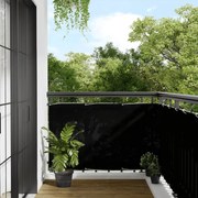 Tela de varanda 90x1000 cm 100% poliéster oxford preto