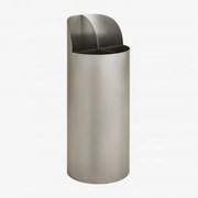 Porta-guardanapos Em Aço Maurizio Cinzento Escovado - Sklum