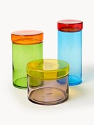 Caixas de jóias artesanais Multi, conjunto de 3