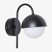 Luminária De Parede De Ferro Birgit Preto - Sklum