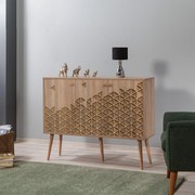 Console Mega – Carvalho Sonoma – 120x90x36 cm