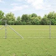 vidaXL Cerca de Campo 0,8x25m em Aço Galvanizado