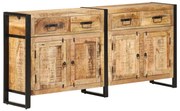 vidaXL Aparador 172x35x80 cm madeira de mangueira maciça
