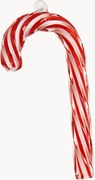 Ornamento de Natal pintado à mão Candy Cane
