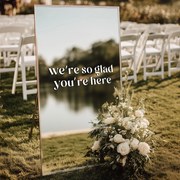 Autocolante para espelho S43 – We're so glad you're here