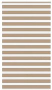 vidaXL Cortina de zebra 125x200 cm largura do tecido 120,9cm poliéster