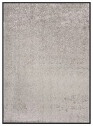 vidaXL Tapete de porta 60x80 cm cinzento