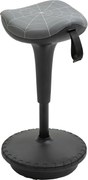 Vinsetto Banco de escritório com função de giro, banco ergonômico, regulável em altura 65,5-83,5 cm inclinável 120° Cinza | Aosom Portugal
