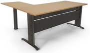 Secretária de Escritório 1600x800x750mm com Alonga – Soho