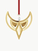 Ornamento para árvore de Natal com 2 fitas CC