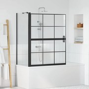 vidaXL Tela de Banho para Chuveiro Manual 116 x 68 x 128 cm
