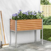vidaXL Vaso de Jardim Marrom Claro 100,5 x 40,5 x 90 cm