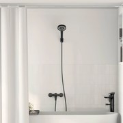vidaXL Conjunto de Cabeça de Chuveiro Preto G 1 / 2 polegadas Latão