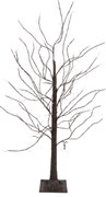 Candeeiro de pé de Natal Árvore castanho 120cm incl. LED com temporizador IP44 - Ki