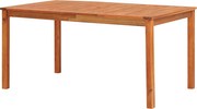 vidaXL Mesa de jardim 150x90x74 cm madeira de acácia maciça