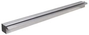 vidaXL Fonte para piscina retangular com LEDs 120 cm aço inoxidável
