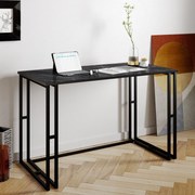 Secretária de Estudo Alfa – Preto – 120 cm x 75 cm x 60 cm