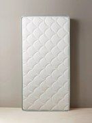Colchão com capa sem tratamento para bebé branco