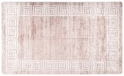 vidaXL Tapete lavável antiderrapante 120x170 cm bege
