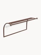 Prateleira de parede com cabide de mármore Disa