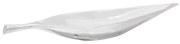 Cesta de Frutas vidaXL Prata 60x15x8 cm Alumínio
