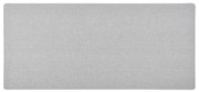vidaXL Tapete/passadeira 50x100 cm cinzento-claro