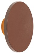 Candeeiro de parede exterior moderno castanho enferrujado com LED IP54 - Skyf Moderno
