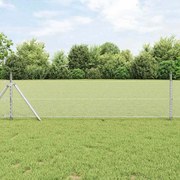 vidaXL Cerca Hexagonal 0.4x10 m em Aço Galvanizado