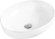 Mexen Jowita lavatório de bancada 52 x 39 cm, branco - 21355200