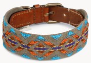 Coleira para animais de estimação artesanal Etna, vários tamanhos