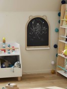 Quadro com porta-giz, Urso preto